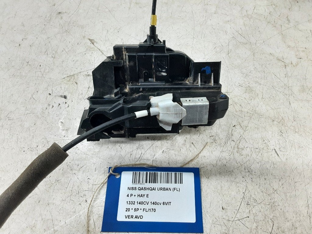 SERRURE DE PORTE AVANT DROITE Nissan Qashqai (J11), Autos : Pièces & Accessoires, Mevr. I. Hauben, Utilisé, Droite, Rue de l'Espoir 34 34
4030  GRIVEGNÉE, BE