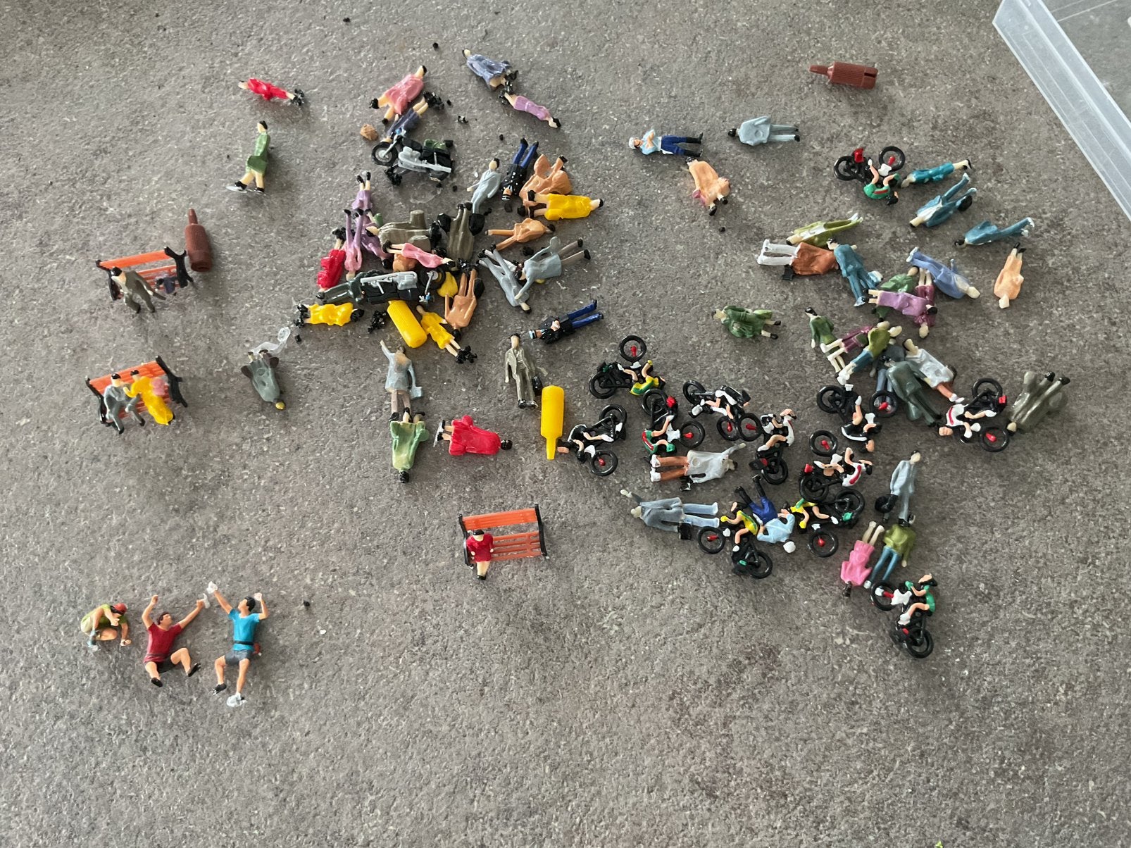 Figurines pour pistes cyclables, Enlèvement ou Envoi, Comme neuf