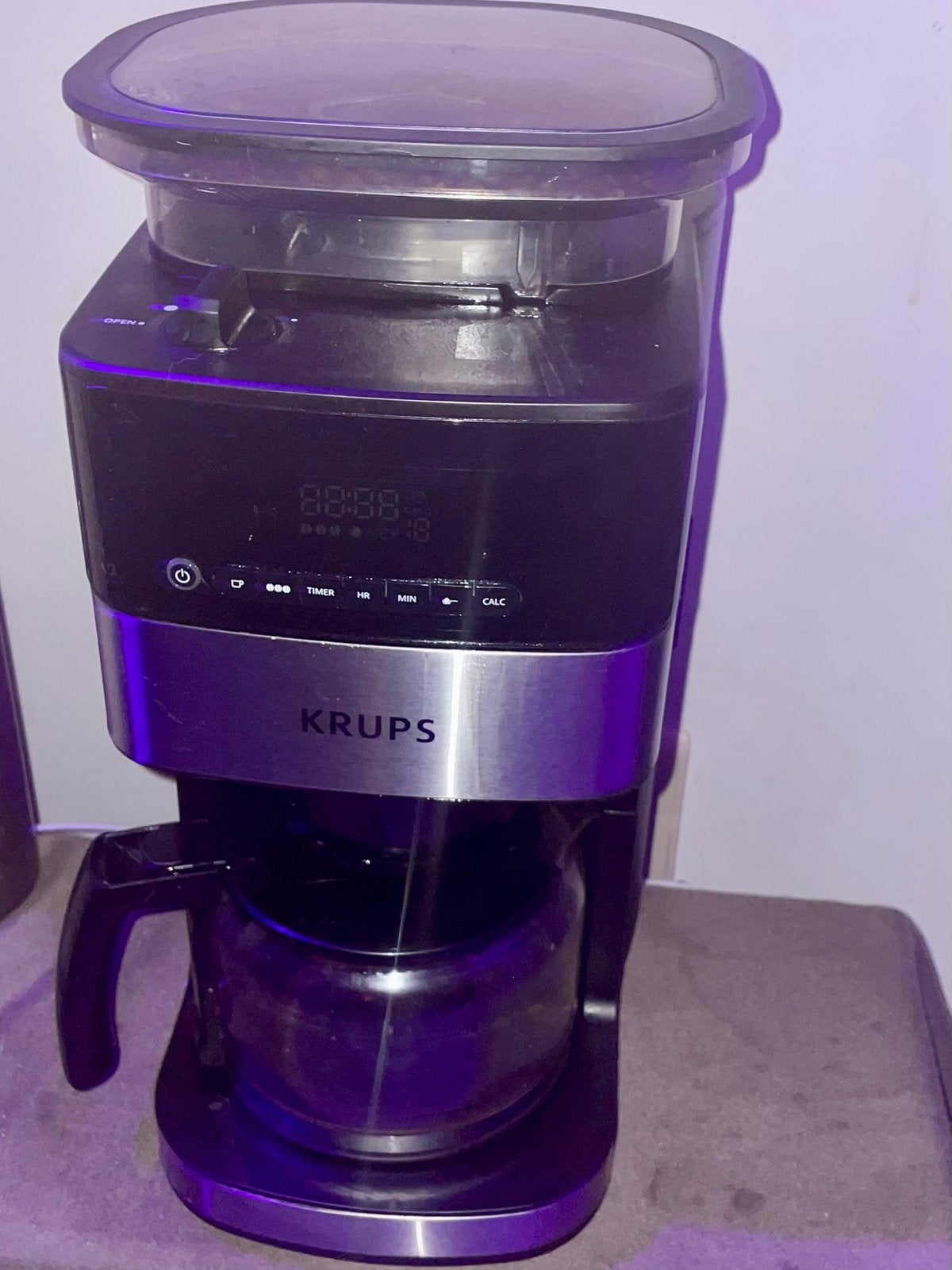Nouvelle cafetière Krups, Neuf, Réservoir d'eau amovible, Enlèvement ou Envoi, Combiné