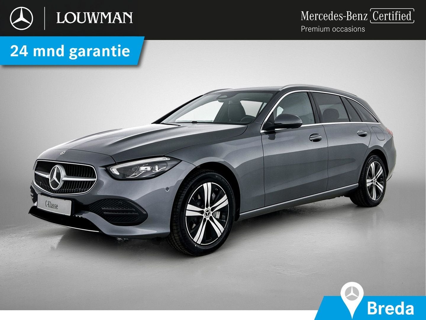 Mercedes-Benz C 300 Estate e Business Solution | Trekhaak |, Argent ou Gris, Achat, Electronic Stability Program (ESP), Noir