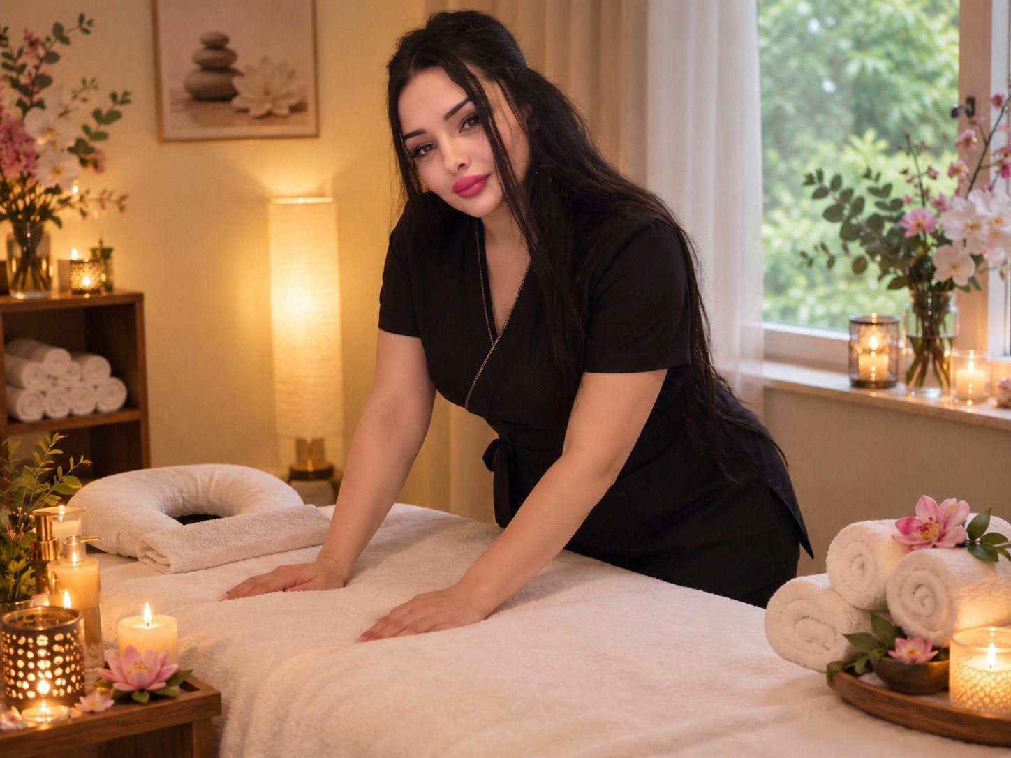 Massage à domicile Bruxelles – Yasmin – 15 ans d’expérience،, Massage sur chaise