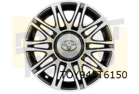 Toyota Aygo velg Aluminium 15'' dubbele 10-spaaks hoogglans, Auto-onderdelen, 15 inch, -, Verzenden, -