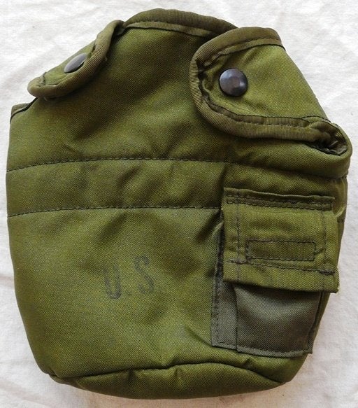 Hoes Veldfles / Cover Water Canteen, LC-2, US Army, 1980s(1), Enlèvement ou Envoi, Armée de terre, Autres types