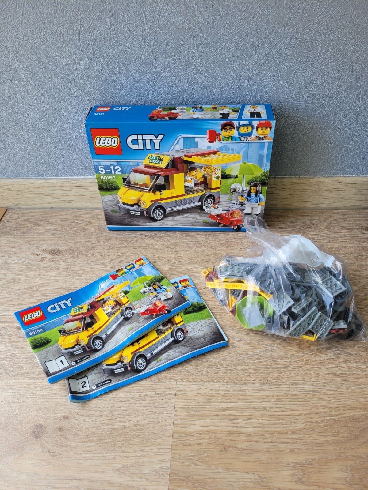 Lego city 60150 pizza bestelwagen, Ophalen of Verzenden, Compleet, Lego, City
