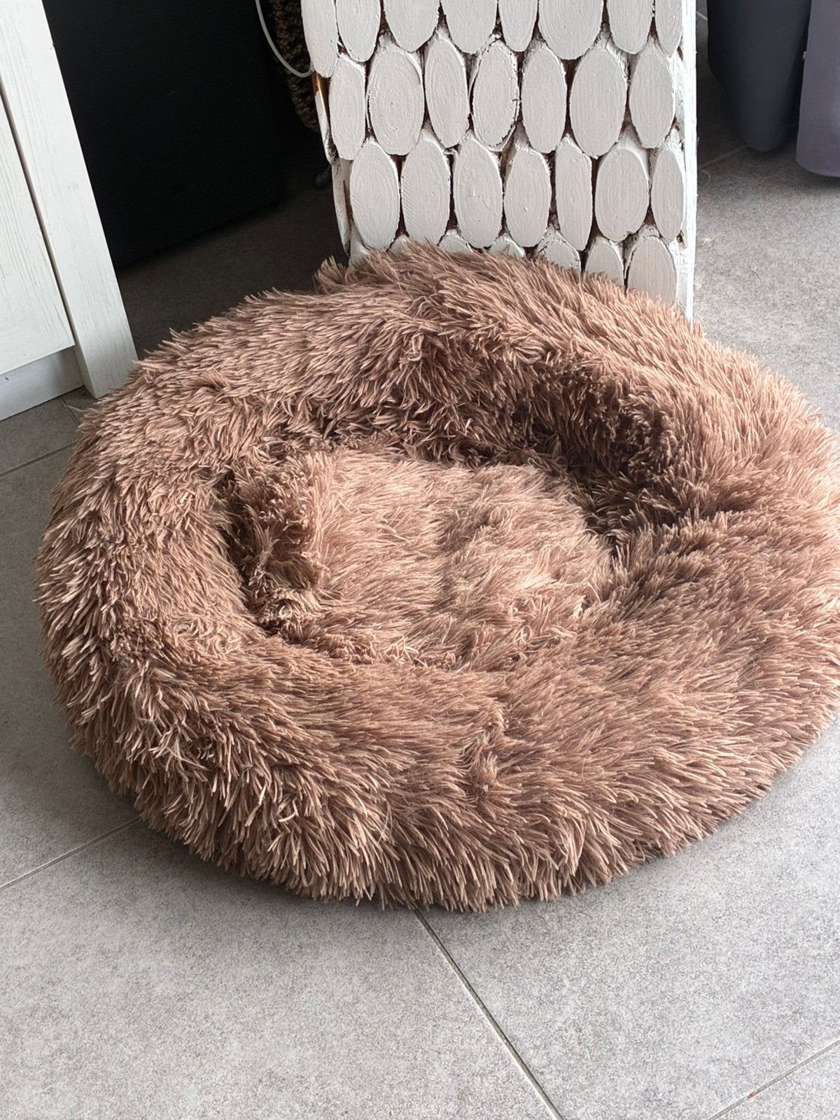 mooie fluffy hondenmand nog nieuw kan in machine, Dieren en Toebehoren, Ophalen, Zo goed als nieuw