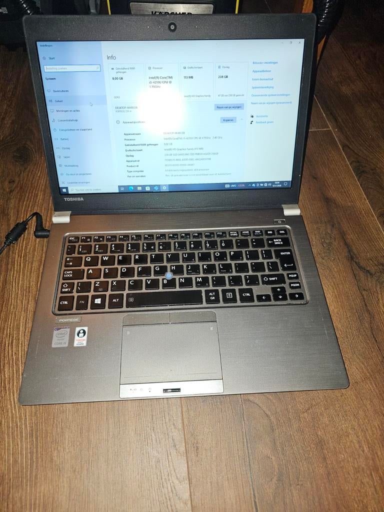 Laptop I5 toshiba Z30, Computers en Software, Windows Laptops, Ophalen, SSD