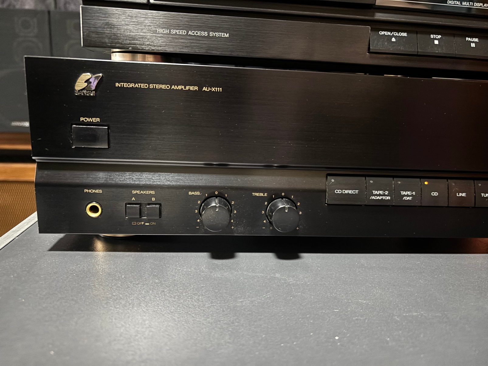 Sansui AU-X111 integraded stereo amplifier, Enlèvement ou Envoi, Utilisé, Stéréo