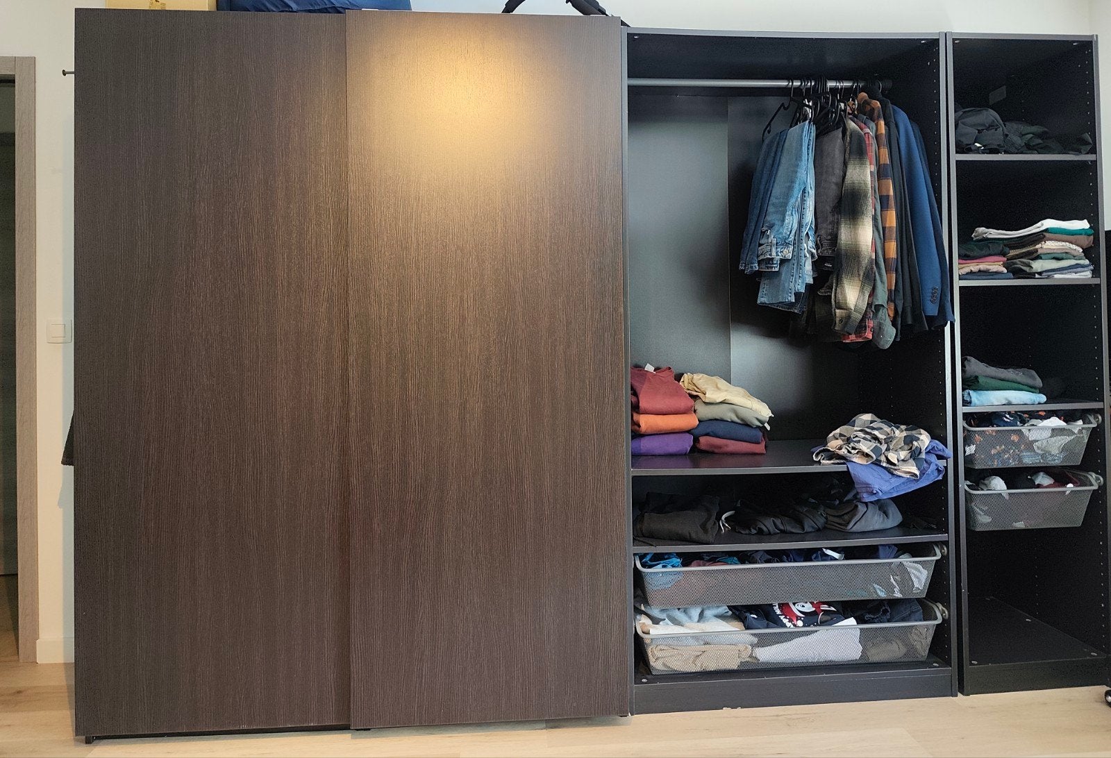 Ikea Pax kasten, Ophalen