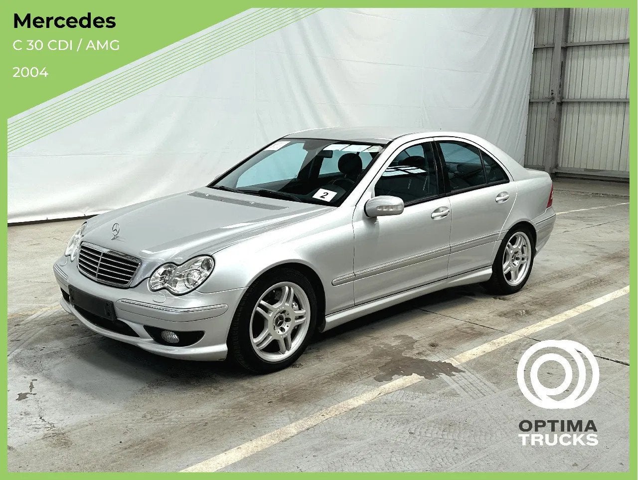 Mercedes-Benz C-Klasse C30 CDI / AMG /DIESEL TURBO 33795 km, Autos, Cuir, Achat, Entreprise, 5 portes