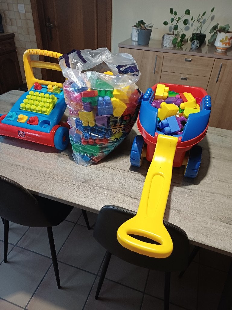 speelgoed blokken, Kinderen en Baby's, Ophalen, Gebruikt, Megabloks