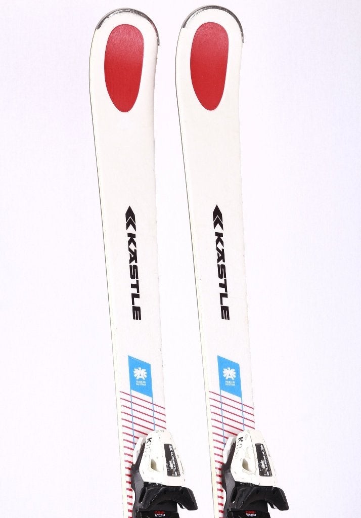 164 cm ski's KASTLE DX73 2023, white/red, grip walk + Kastle, Sport en Fitness, Overige merken, 160 tot 180 cm, Gebruikt, Verzenden