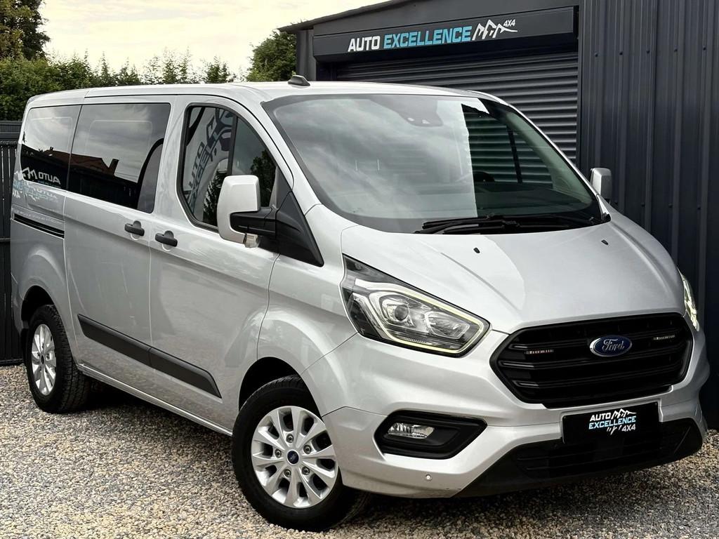 Ford Transit Custom 2.0 TDCi Euro 6d/ Automatique/ 9 Places, Cuir, Argent ou Gris, Achat, Euro 6