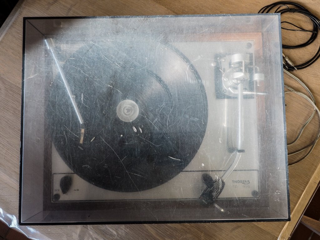 Thorens TD 165  platenspeler, Audio, Tv en Foto, Platenspelers, Ophalen, Gebruikt, Platenspeler, Thorens