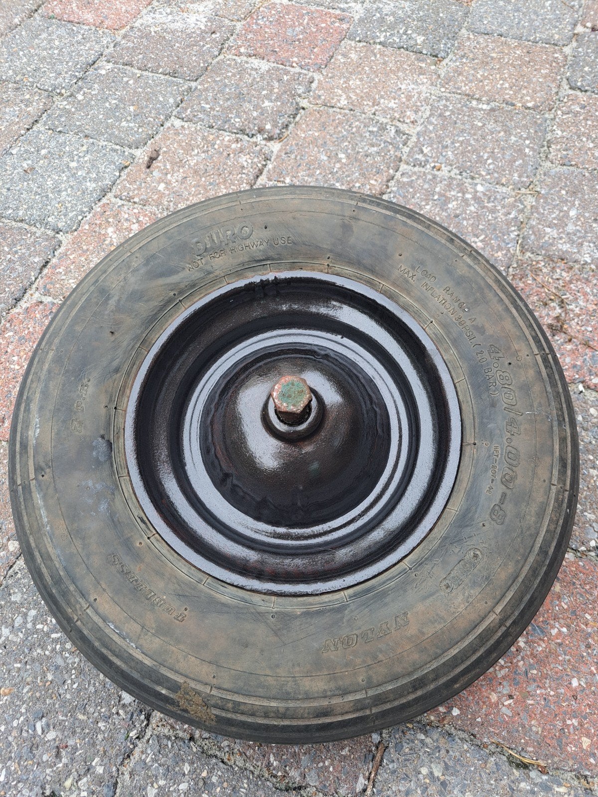 Roue de brouette et pneu supplémentaire, Jardin & Terrasse, Brouettes, Enlèvement, Utilisé