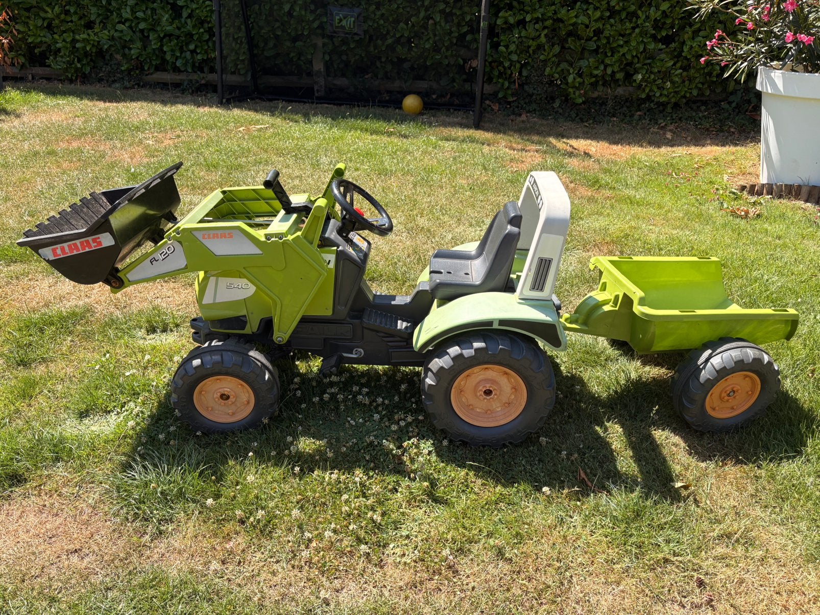 Traktor kinderen, Ophalen, Gebruikt, Overige merken, Met kar of aanhanger