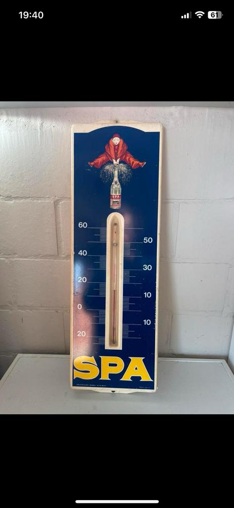 Spa thermometer pvc, Verzamelen, Ophalen, Zo goed als nieuw