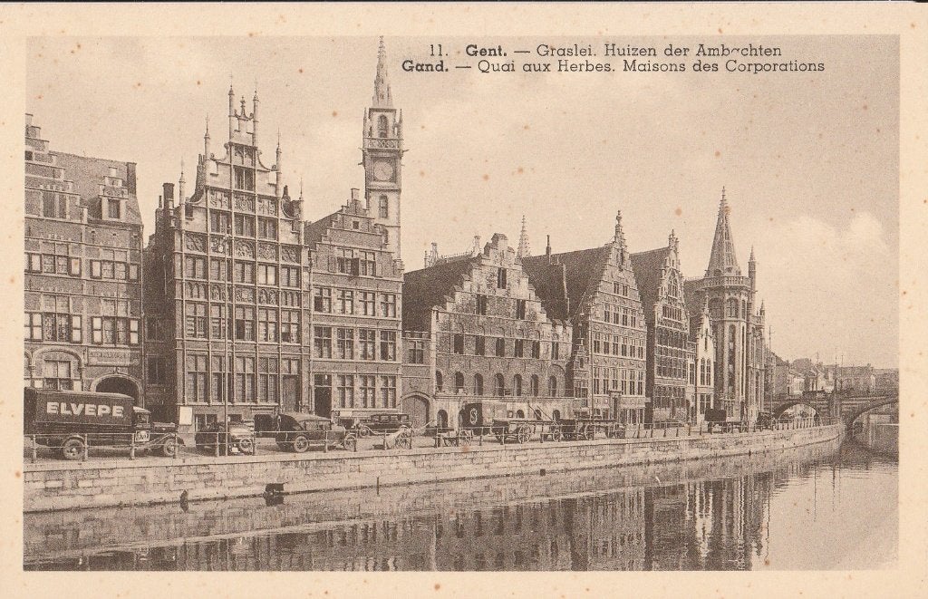 Gent, Ophalen of Verzenden, 1920 tot 1940, Ongelopen, Oost-Vlaanderen
