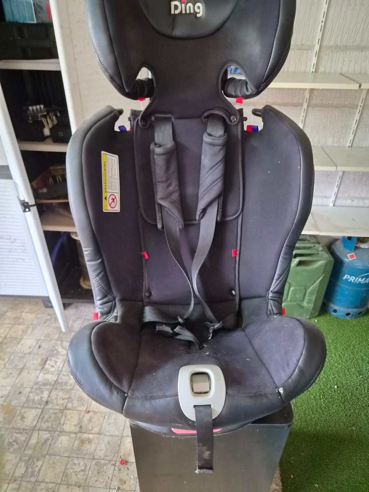 Isofix zitting, Ophalen, Isofix