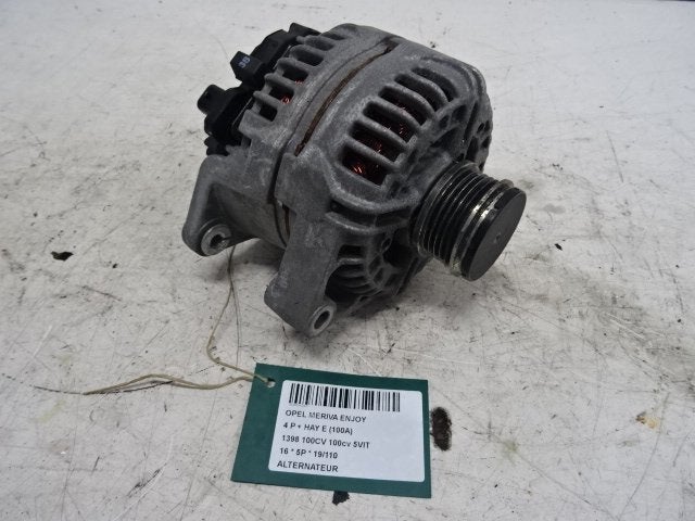 ALTERNATEUR Opel Meriva (B) (01-2010/03-2017) (13266809), Autos : Pièces & Accessoires, Opel, Opel Automobile GmbH, Utilisé, Kontakt-opel@opel.com