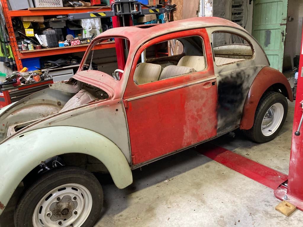 Vw kever ragtop, karmann ghia, vw t2a, 4 zetels, Volkswagen, Particulier, 2 deurs