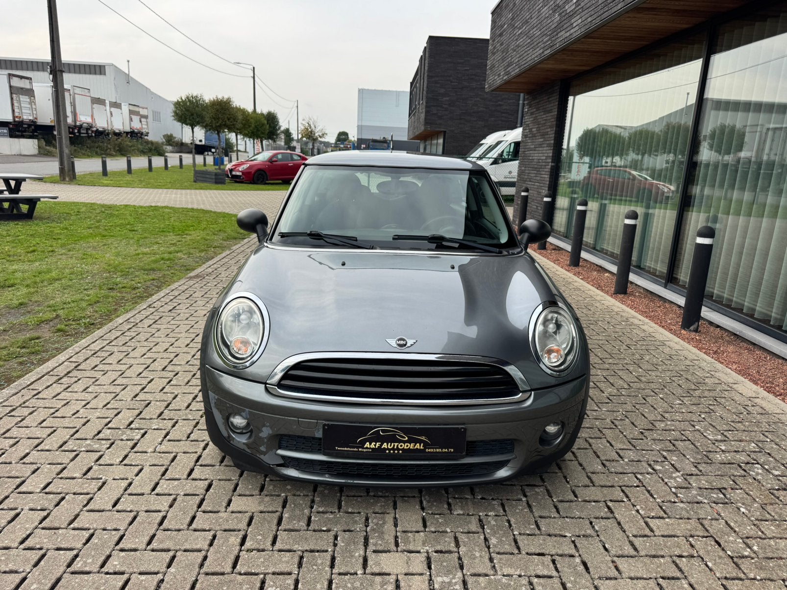 MINI ONE D 1.6 DIESEL 2010 185.000 AIRCO 6 vites GEKEURD, Voorwielaandrijving, Stof, Grijs, Particulier