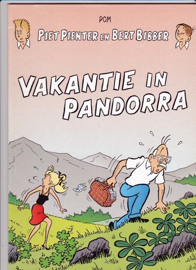 PIET PIENTER EN BERT BIBBER "VAKANTIE IN PANDORRA" KEESING, Boeken, Eén stripboek, Nieuw, Ophalen of Verzenden, POM