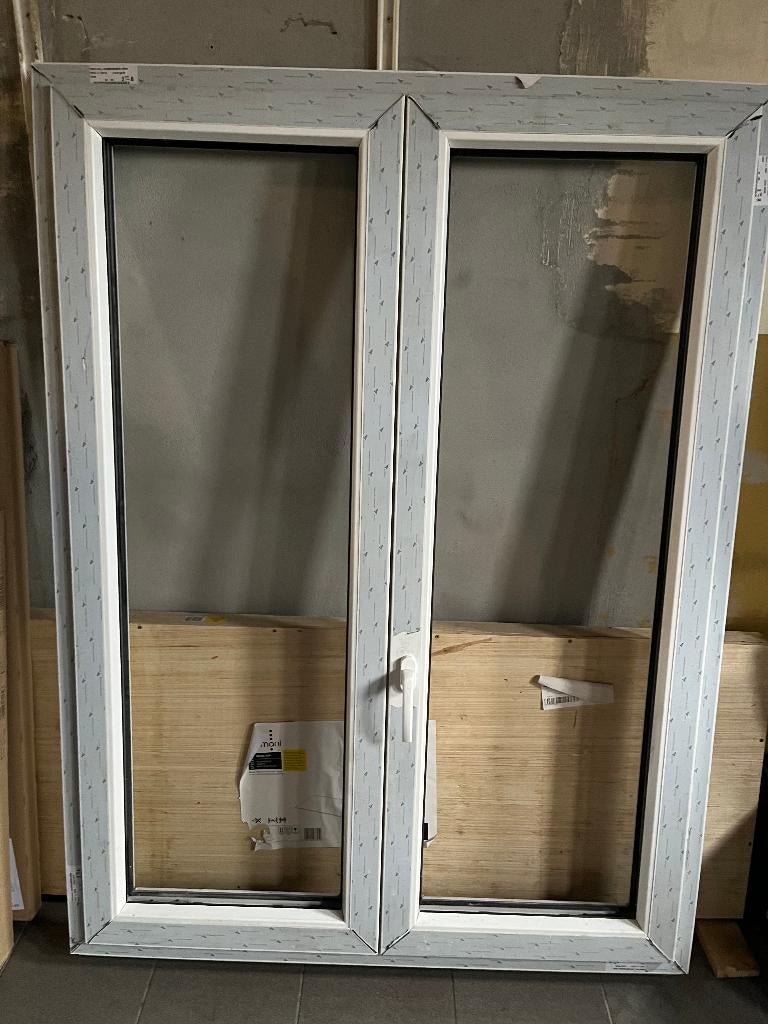 Nouvelle porte d'entrée en PVC + 2 fenêtres, Bricolage & Construction, Enlèvement, Neuf