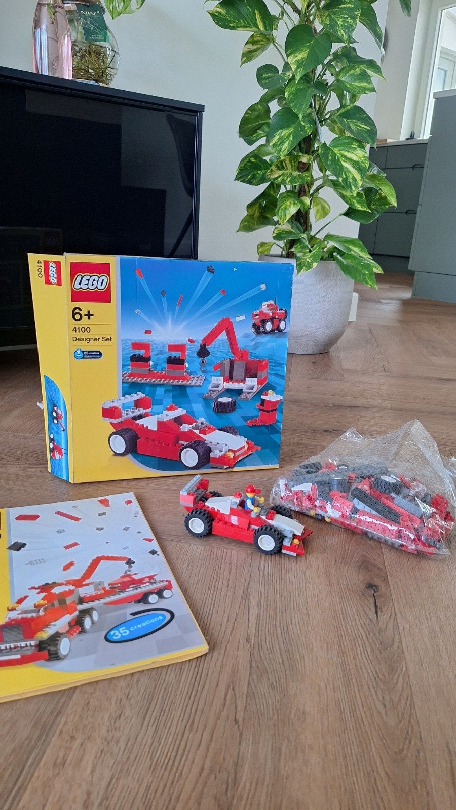 Lego designer set 4100 - 6+ - bouwdoos, Inclusief instructies, Lego, Ophalen of Verzenden, Zo goed als nieuw