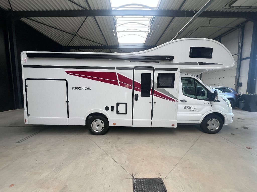 Roller Team Kronos 290 M  NOUVEAU! Automatique/XXL garage, Caravanes & Camping, Jusqu'à 5, Siège standard, Entreprise, Ford