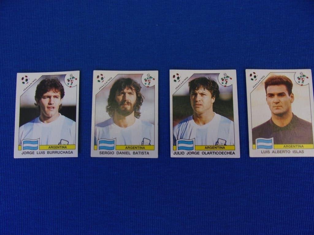 Panini Italia 90 - Argentijnse ploeg, Verzamelen, Ophalen of Verzenden, Zo goed als nieuw, Sport
