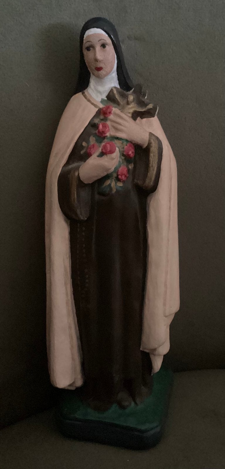 THERESIA van LISIEUX ,MOOI ANTIEK BEELDJE !!, Enlèvement ou Envoi