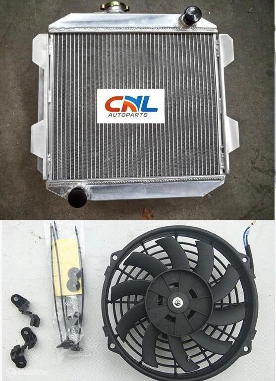 Radiateur + fan Ford Capri 2.8 MK3 1981-87 manual radiator, Nieuw, Ophalen of Verzenden