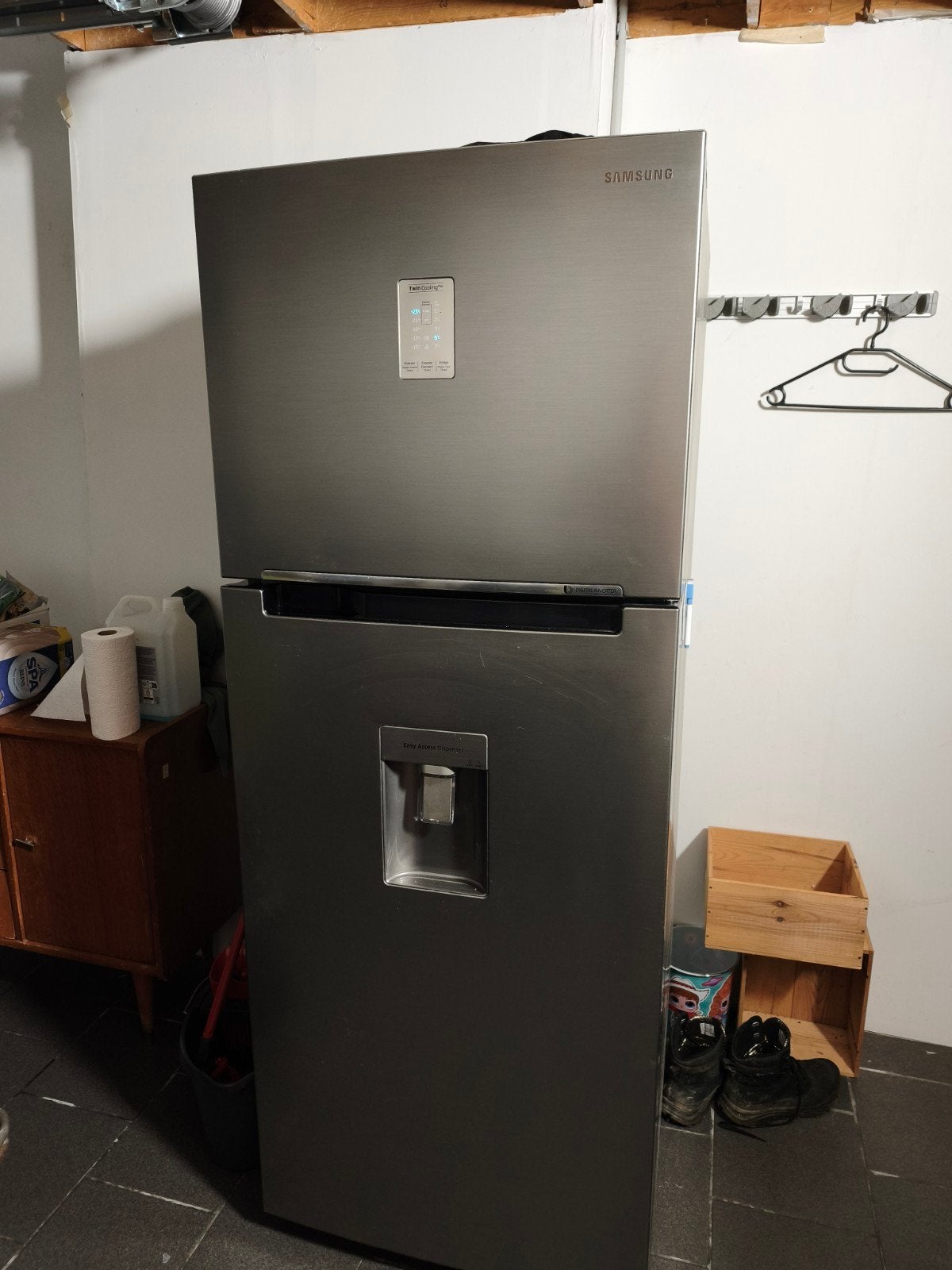 réfrigérateur Samsung, Electroménager, Avec compartiment congélateur, 160 cm ou plus, Enlèvement, Utilisé