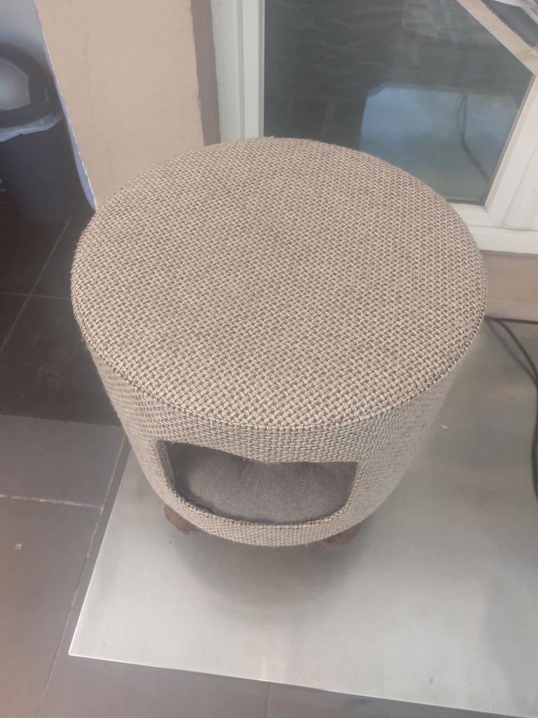 Pouff maison pour chat