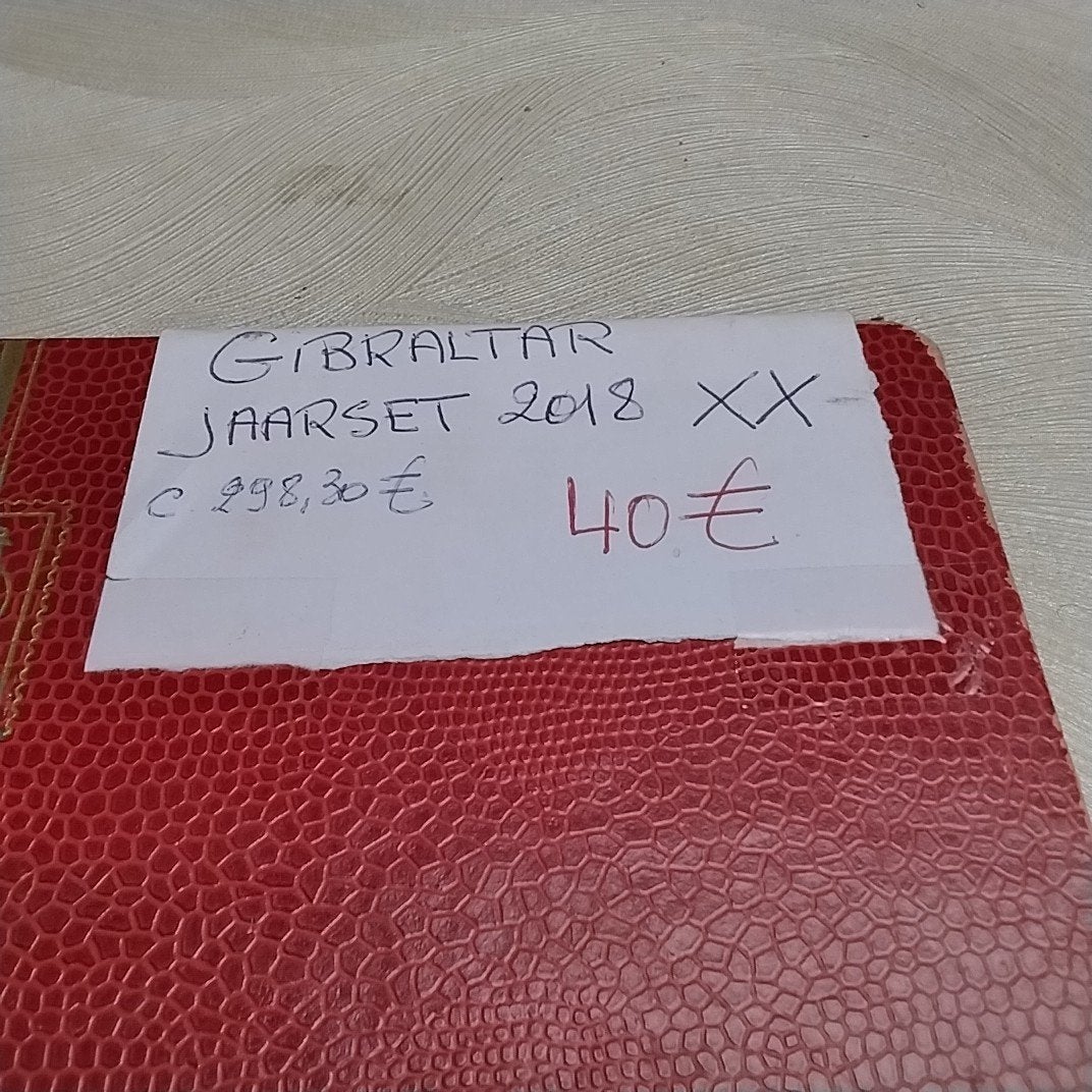 GIBRALTAR jaarset 2018 postfris met cote 298,30 €, Ophalen of Verzenden, Postfris