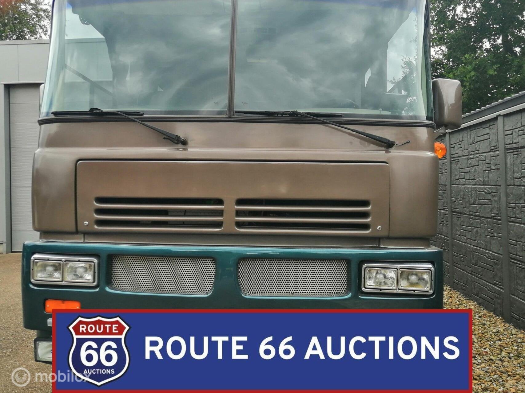 Spartan EC2242 Camper | 1994 | Route 66 Auctions, Auto's, Oldtimers, Overige merken, Zwart, Bedrijf, Handgeschakeld