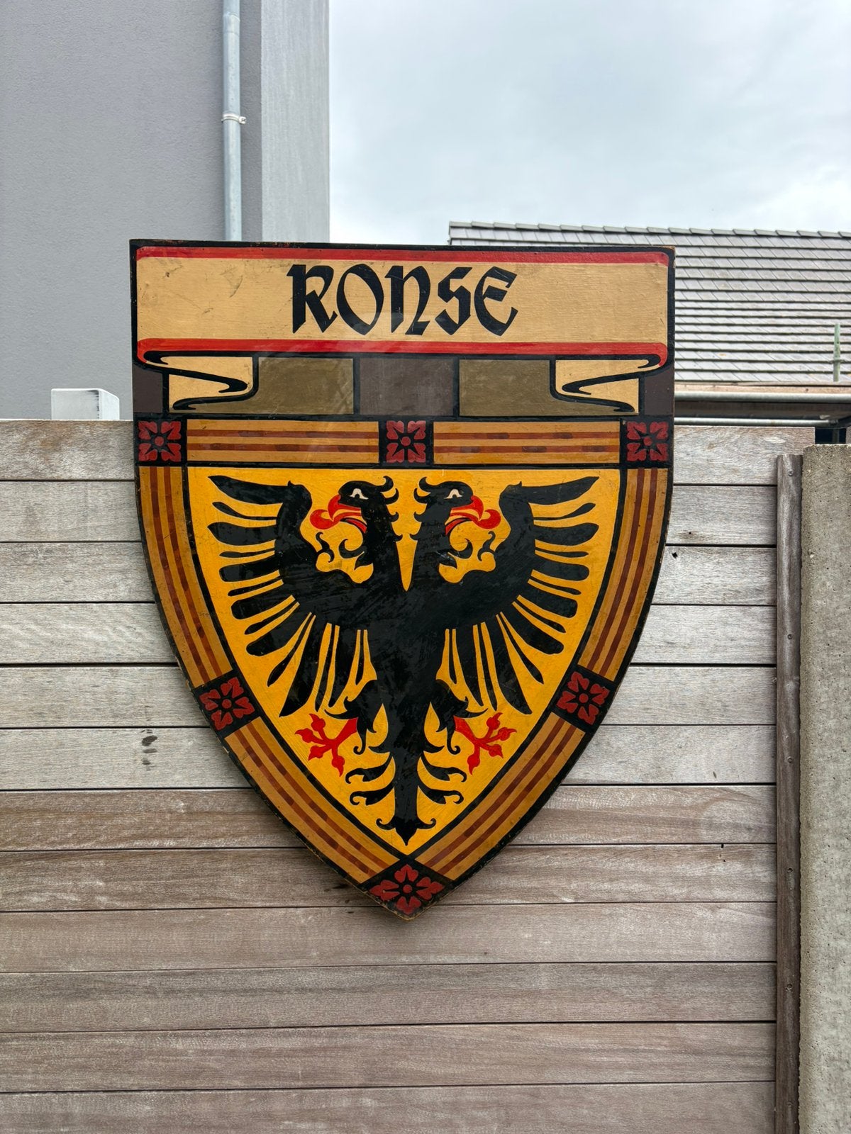 Heraldisch wapenschild stad Ronse, Ophalen of Verzenden