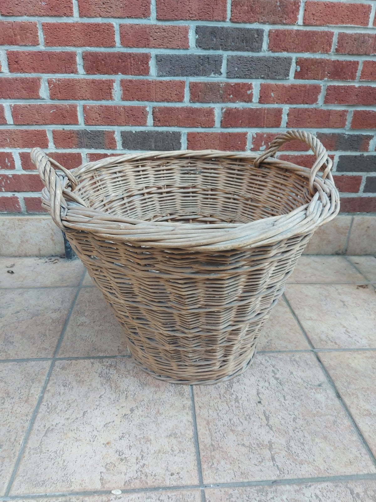 Panier a deux anses de rangement ou autre, Enlèvement, Comme neuf, Panier