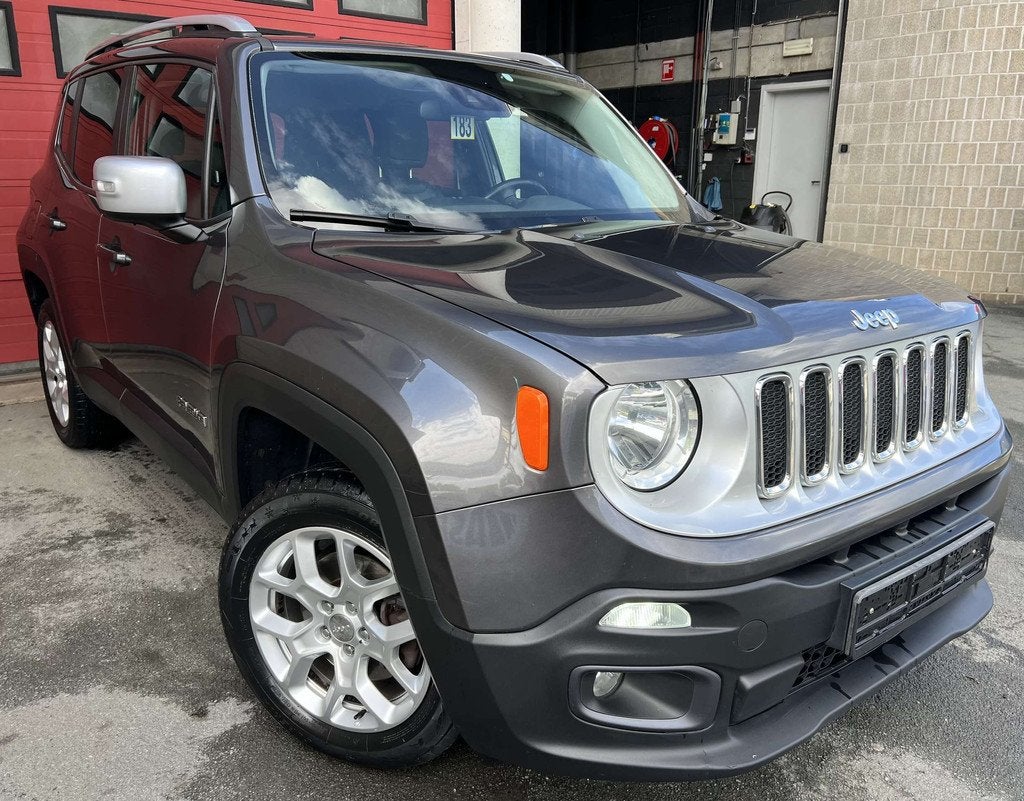 Jeep Renegade 2.0 MJD 4x4 Night Eagle + NAVI + CUIR, Auto's, Navigatiesysteem, 4 cilinders, 1972 kg, Leder