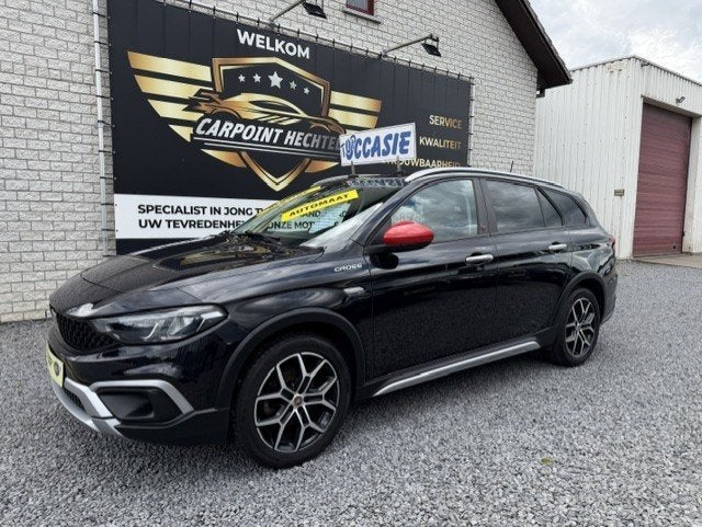 Fiat Tipo Cross 1.5 Hybrid 2022 RED EDITION 49000km AUTOMAAT, Achat, Euro 6, Entreprise, Garantie prolongée