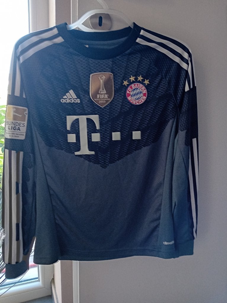Bayern-München voetbalshirt, Kleding | Heren, T-shirts, Ophalen, Zwart, Zo goed als nieuw, Adidas