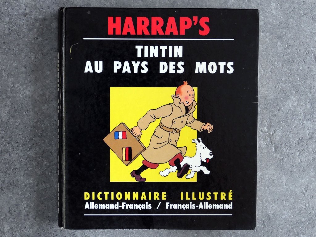 Harrap's Tintin au pays des mots : dictionnaire allemand, Enlèvement ou Envoi, Tintin, Utilisé, Livre ou Jeu