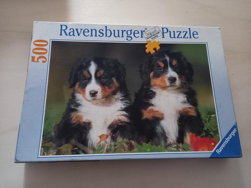 Ravensburger puzzel 500 stuks - Dikke maatjes, Hobby en Vrije tijd, Ophalen of Verzenden, 500 t/m 1500 stukjes, Gebruikt, Legpuzzel