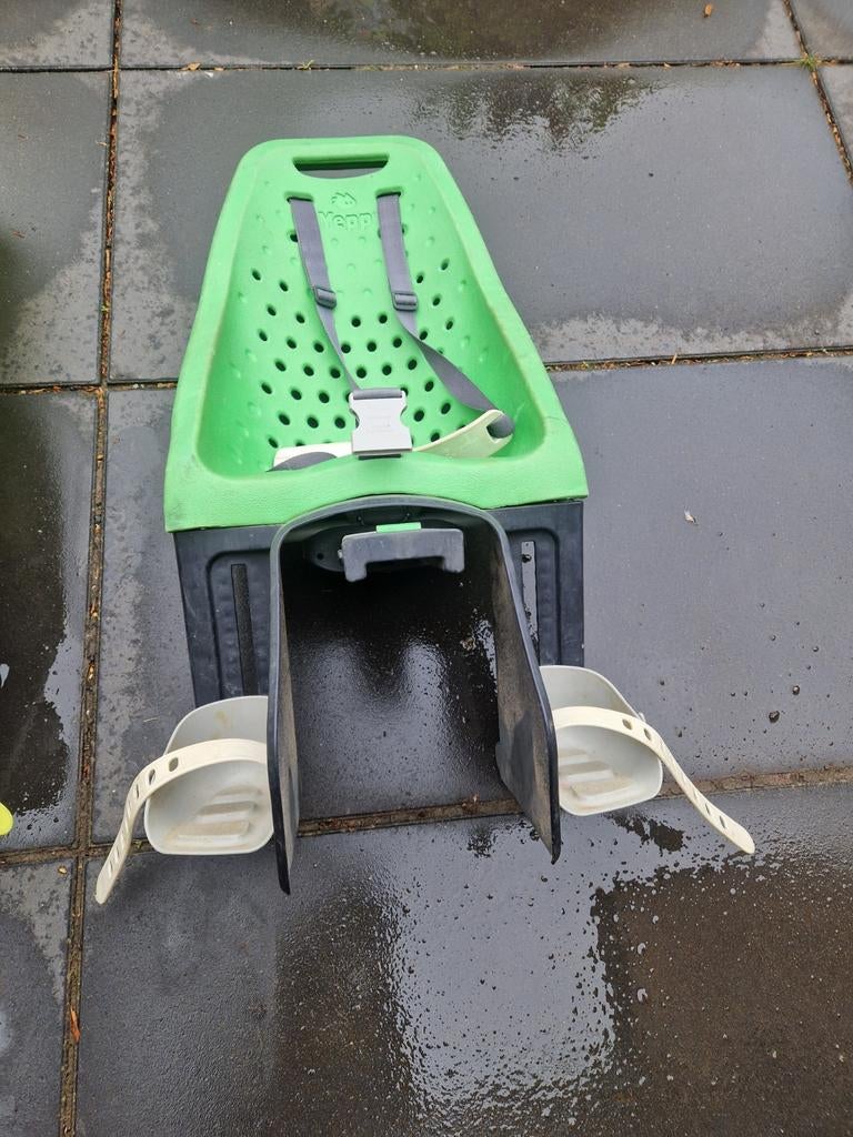 Fietsstoel yepp maxi met zadelbeugel/framebevestiging, Ophalen
