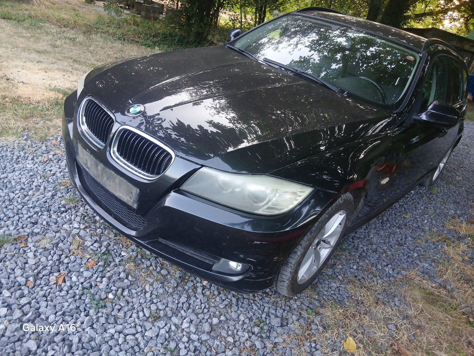 face avant complète noir bmw série 3 e90 e91 lci de 2008 201, Autos : Pièces & Accessoires, Avant, BMW