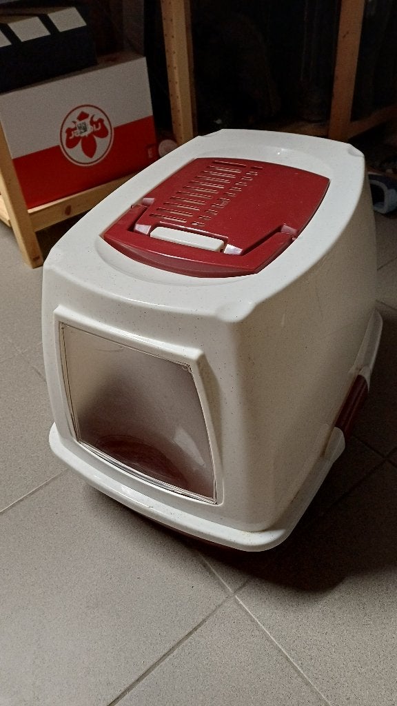 kattenbak, Dieren en Toebehoren, Ophalen, Gebruikt, Gesloten
