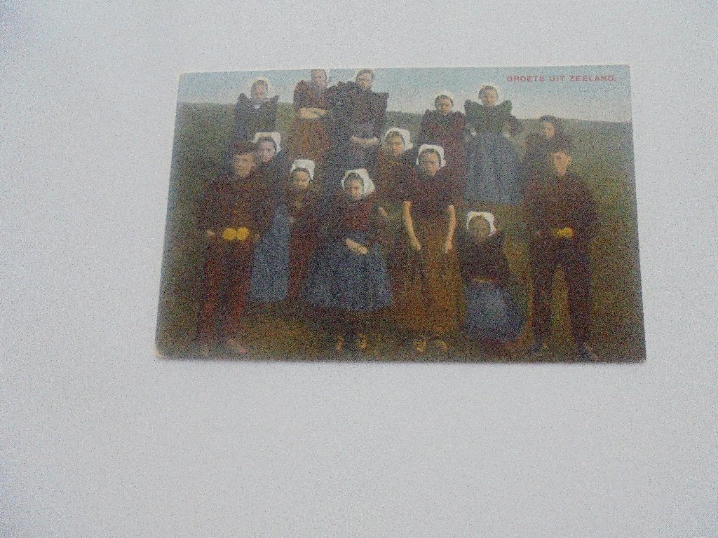 klederdracht, Verzenden, 1920 tot 1940, Gelopen, Klederdracht