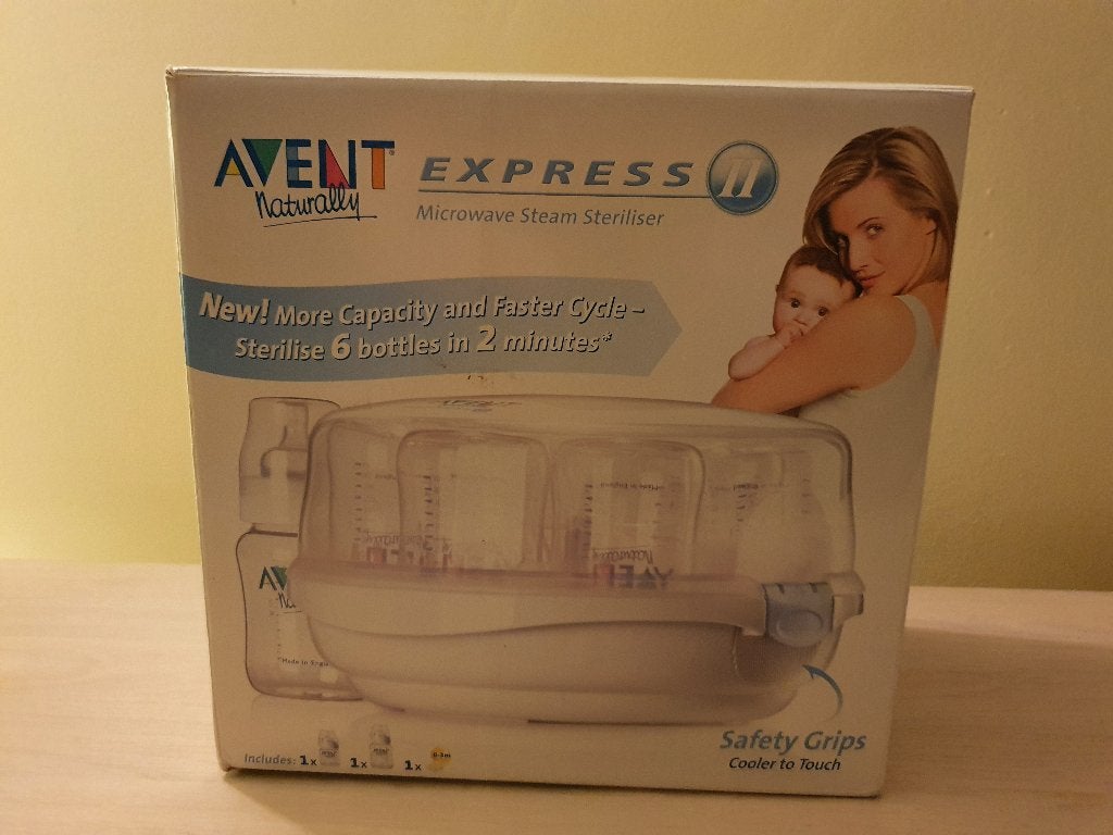 Avent Magnetronsterilisator zonder accessoires 1 set, Ophalen of Verzenden, Nieuw, Sterilisator, Philips Avent