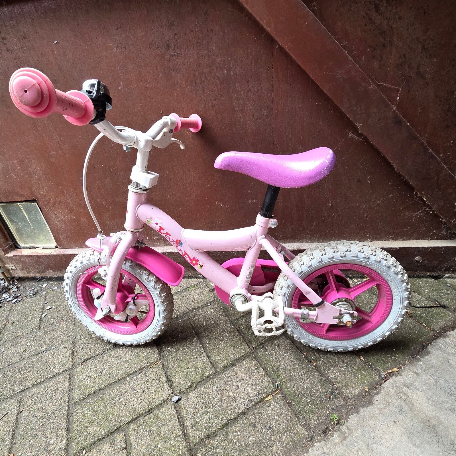 12" meisjesfiets, Enlèvement