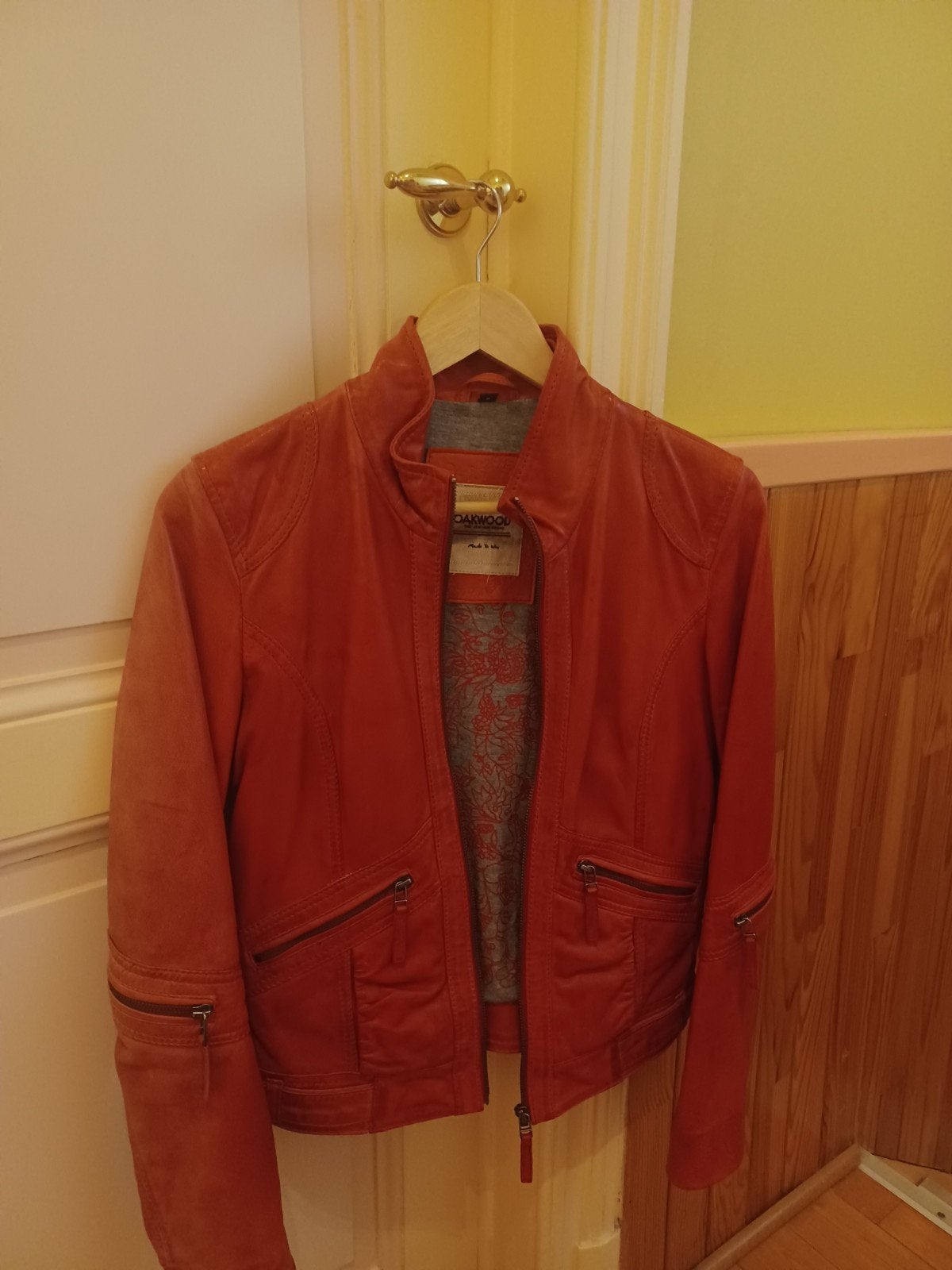 LEREN JAS, Kleding | Dames, Jassen | Zomer, Ophalen